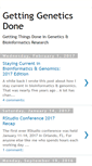 Mobile Screenshot of gettinggeneticsdone.com