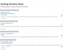 Tablet Screenshot of gettinggeneticsdone.com